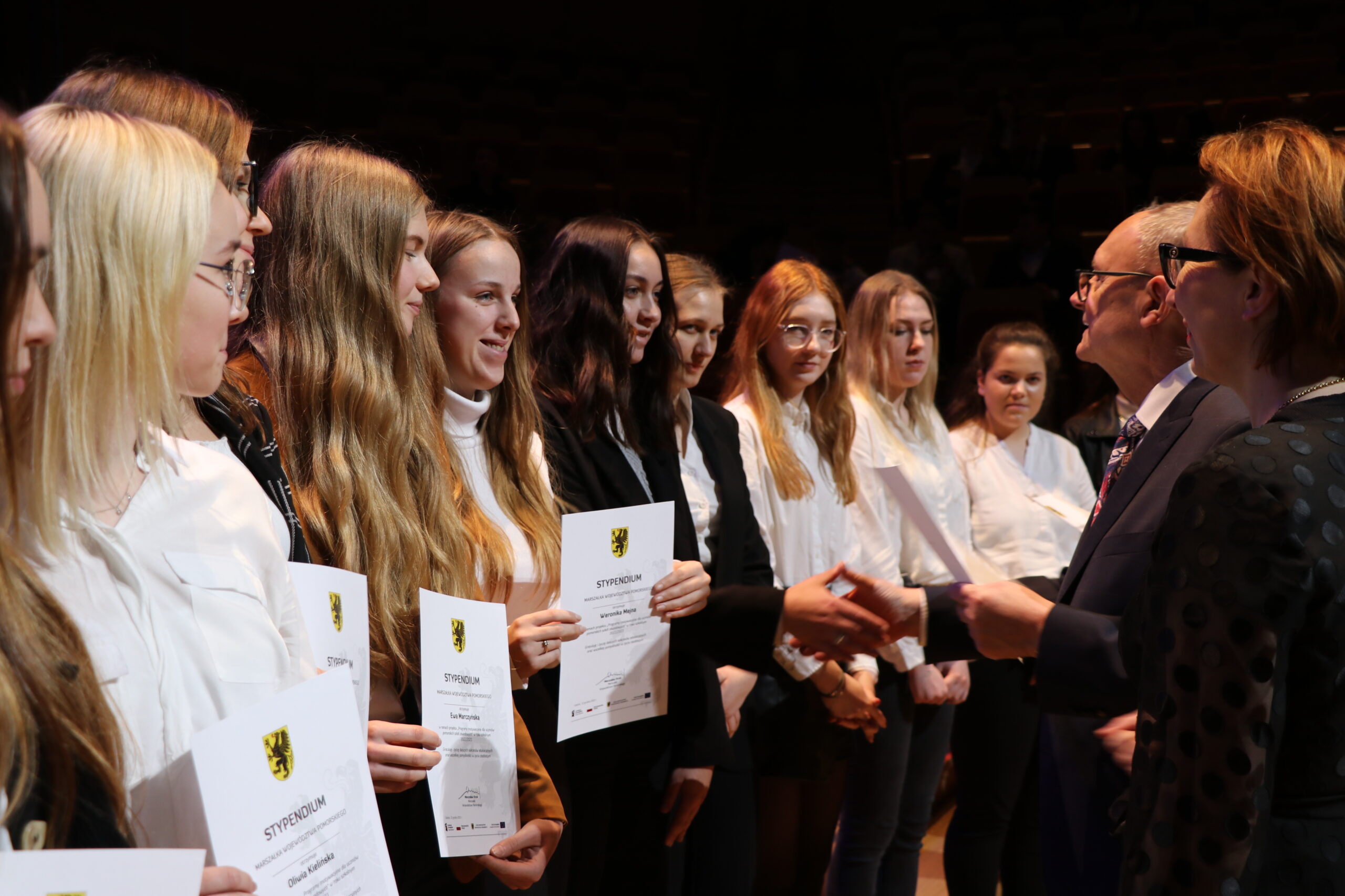 Wręczenie Stypendiów Marszałka Województwa Pomorskiego