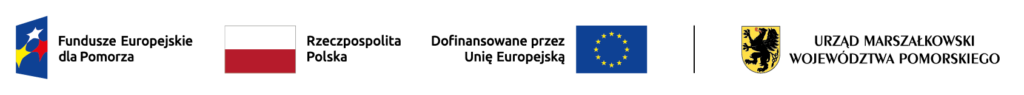 Logotyp Fundusze Europejskie dla Pomorza